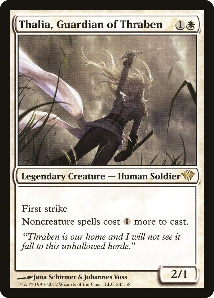Thalia, gardienne de Thraben (DKA-024) - Ascension sombre