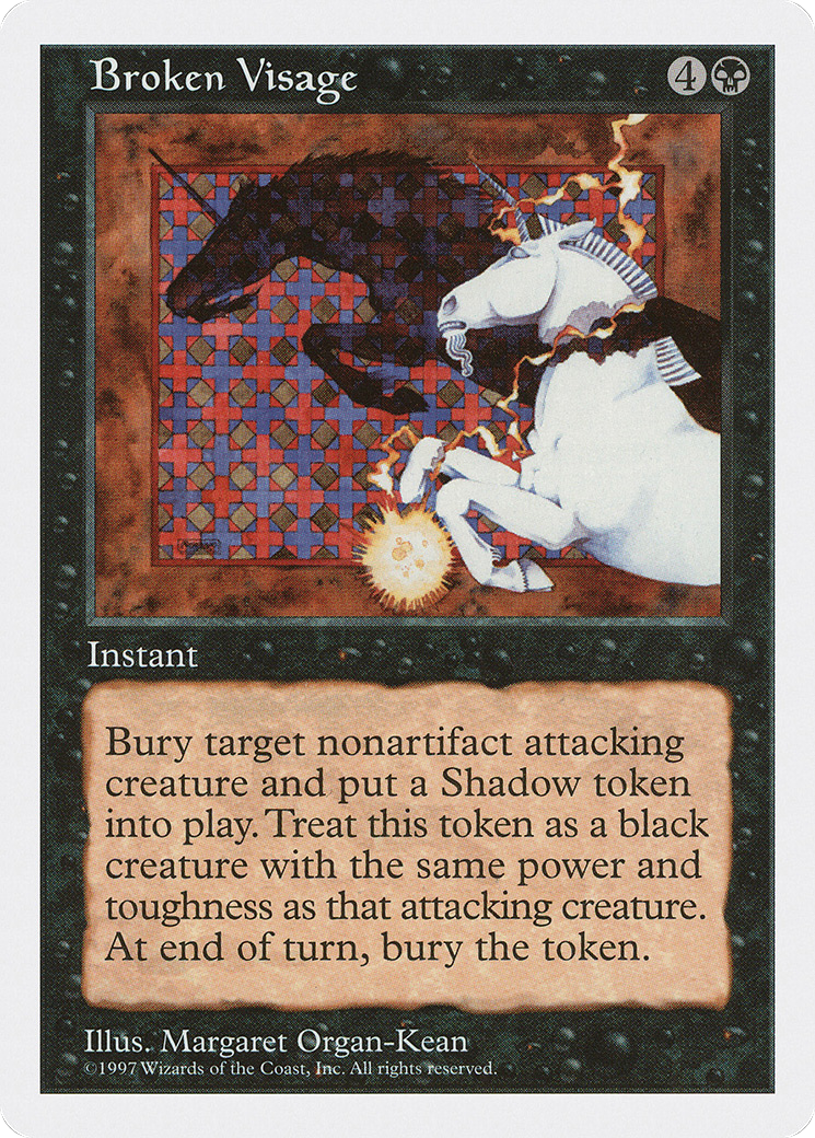 Broken Visage (5ED-) - Fifth Edition