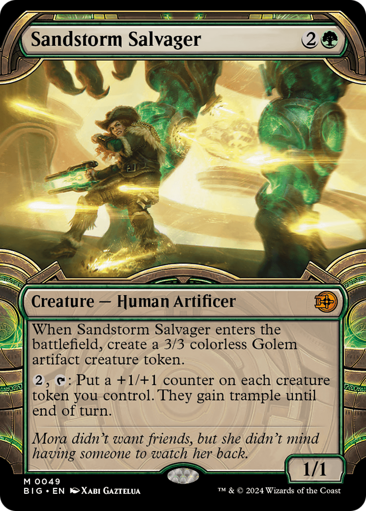 Sandstorm Salvager (BIG-049) - Le grand score : (Vitrine) Feuille