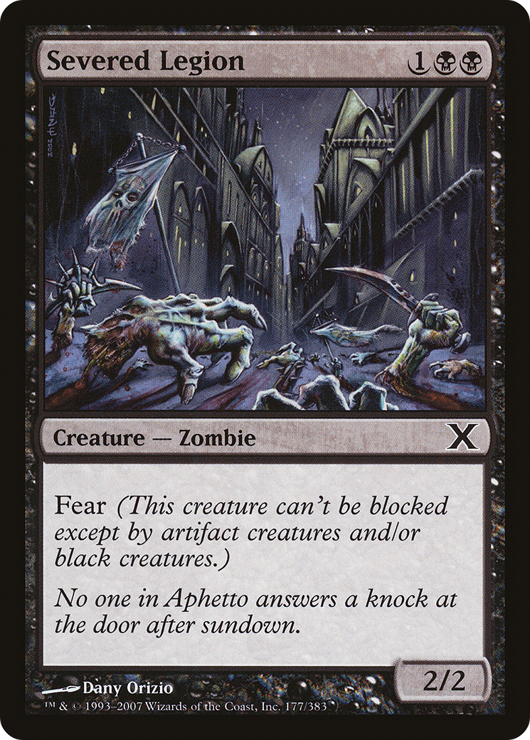 Severed Legion (10E-177) - Tenth Edition