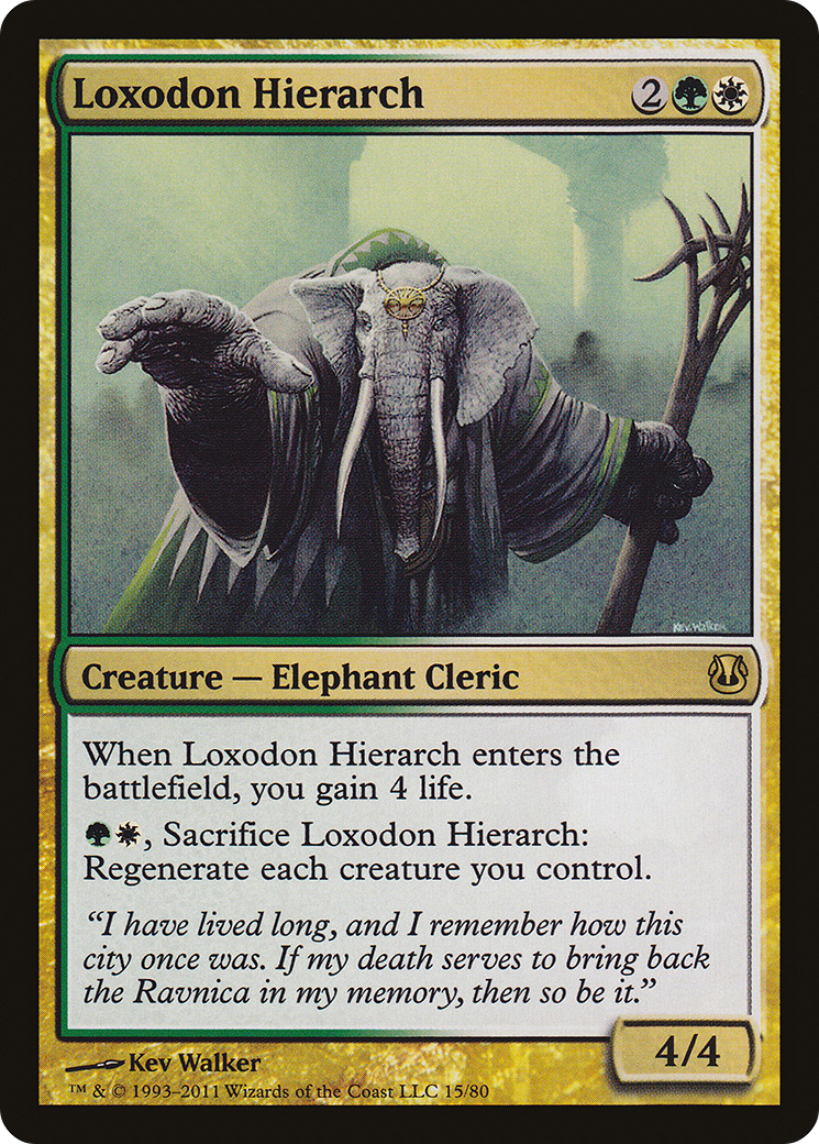 Loxodon Hierarch (DDH-015) – Decks de duel : Ajani contre Nicol Bolas