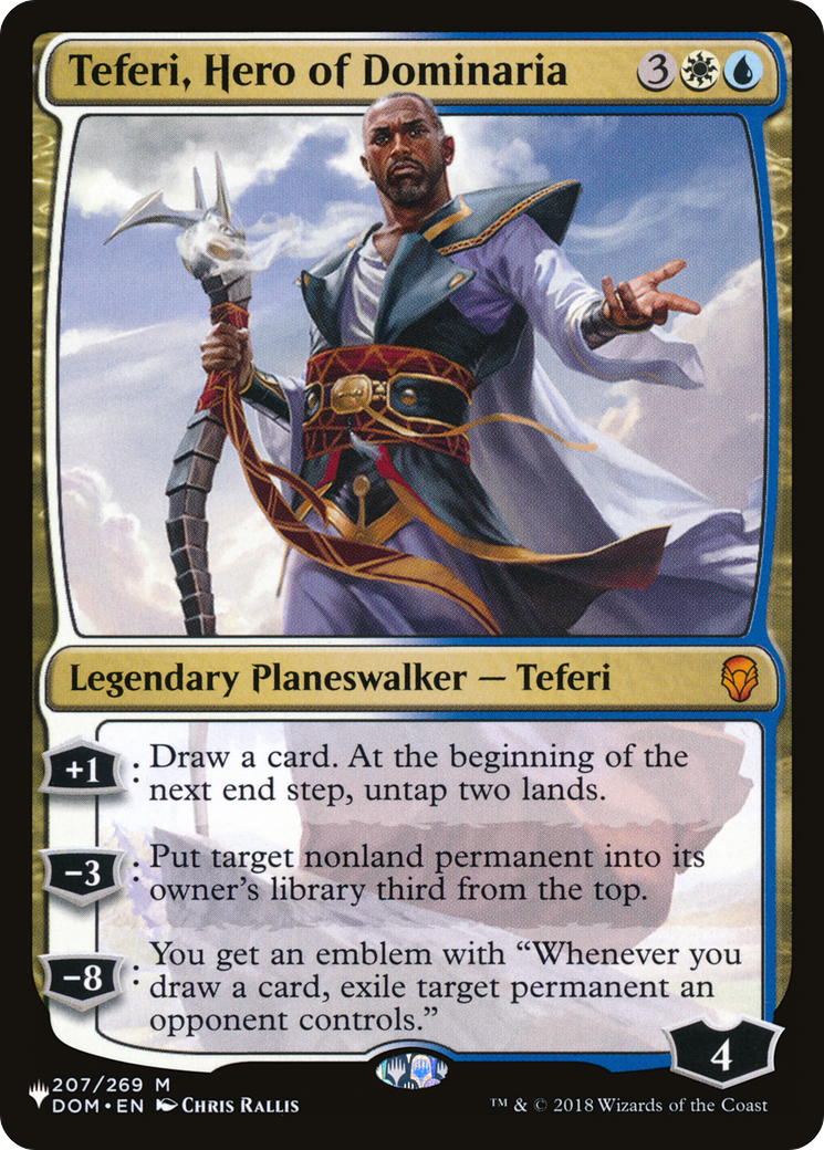 Teferi, Hero of Dominaria (LIST-DOM-207) - The List