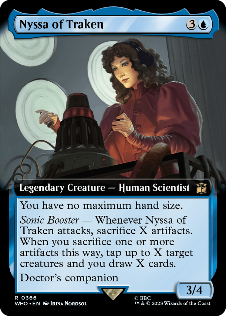 Nyssa of Traken (Extended Art) (WHO-366) - Doctor Who: (Extended Art)