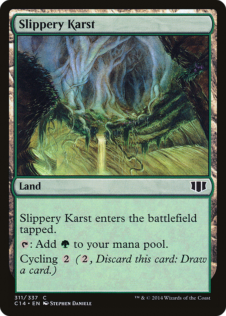 Karst glissant (C14-311) - Commander 2014