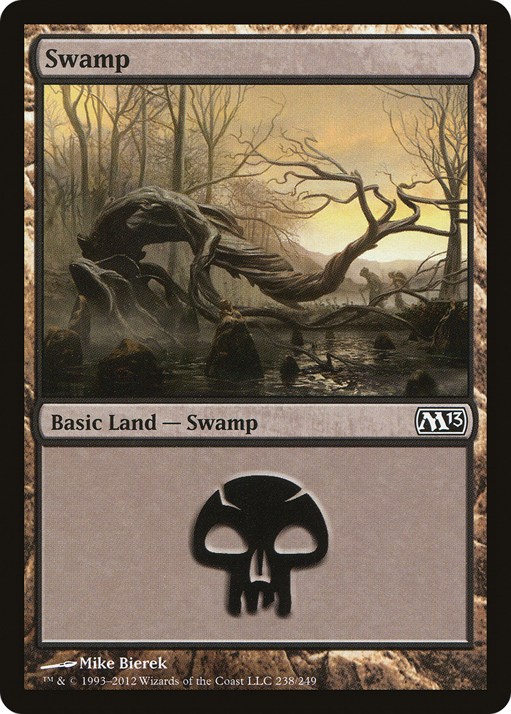 Swamp (238) (M13-238) - Magic 2013 Foil