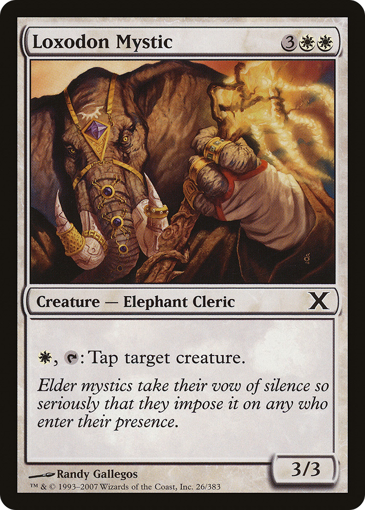 Loxodon Mystic (10E-026) - Dixième édition