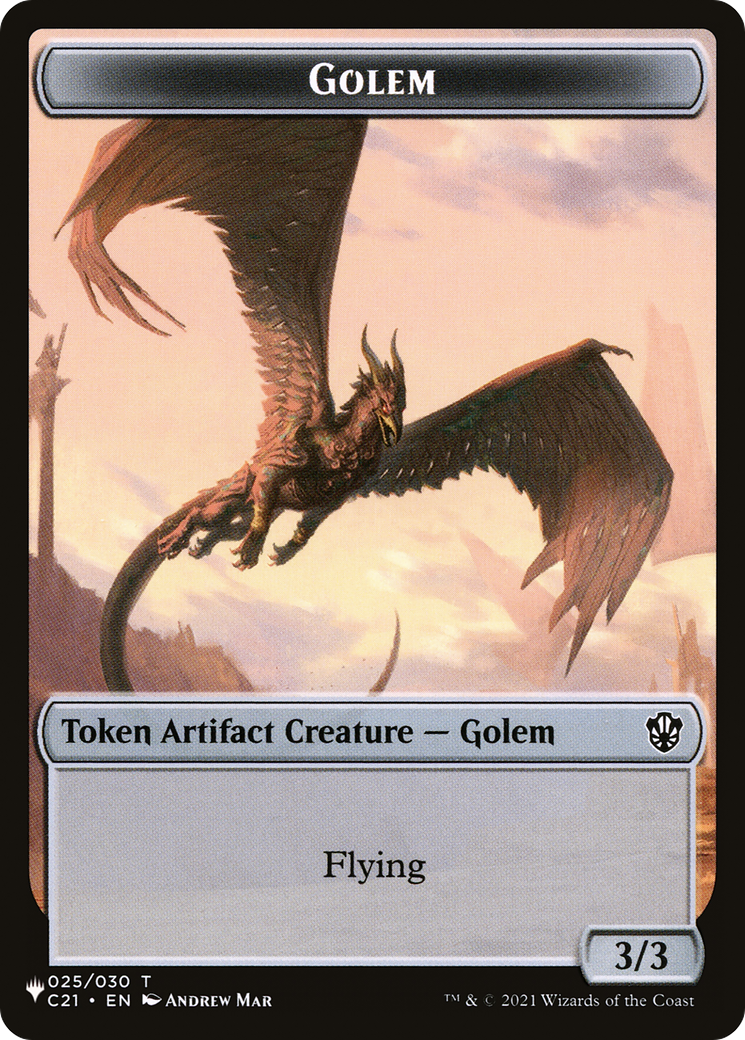 Golem (PLST-TC21-25) - The List