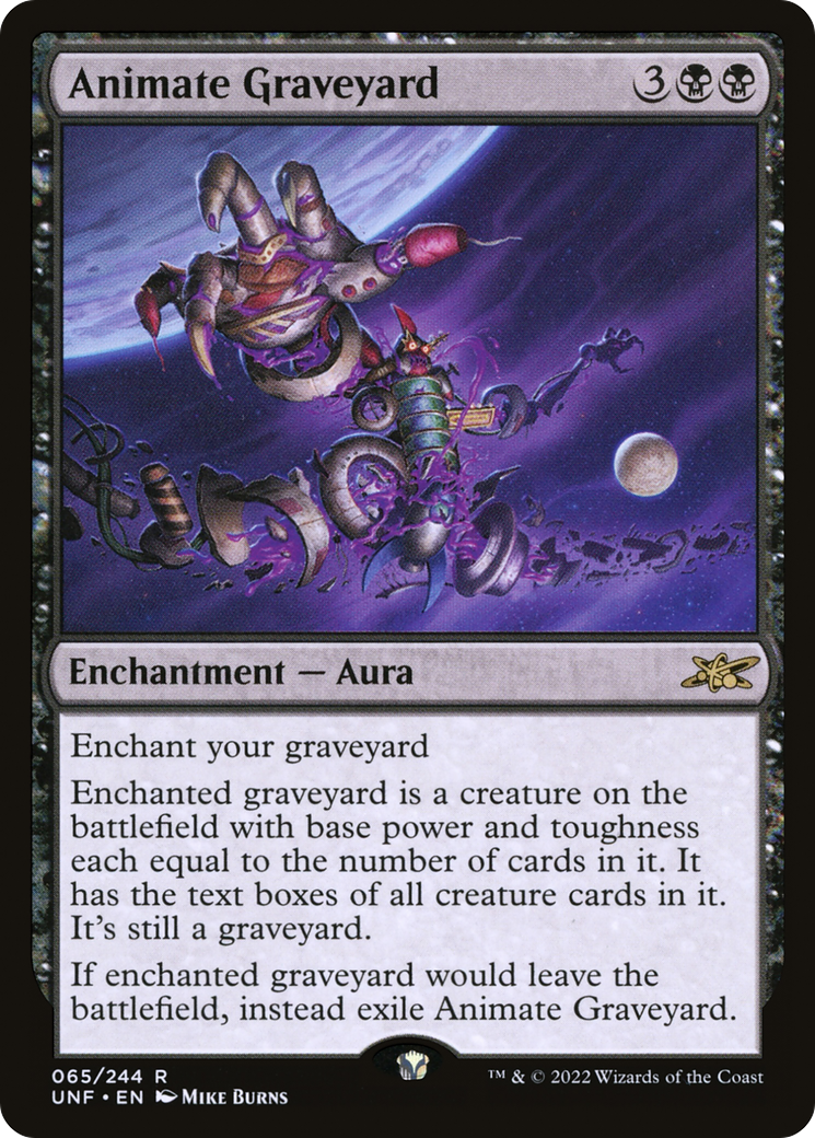Cimetière animé (UNF-065) - Unfinity Foil