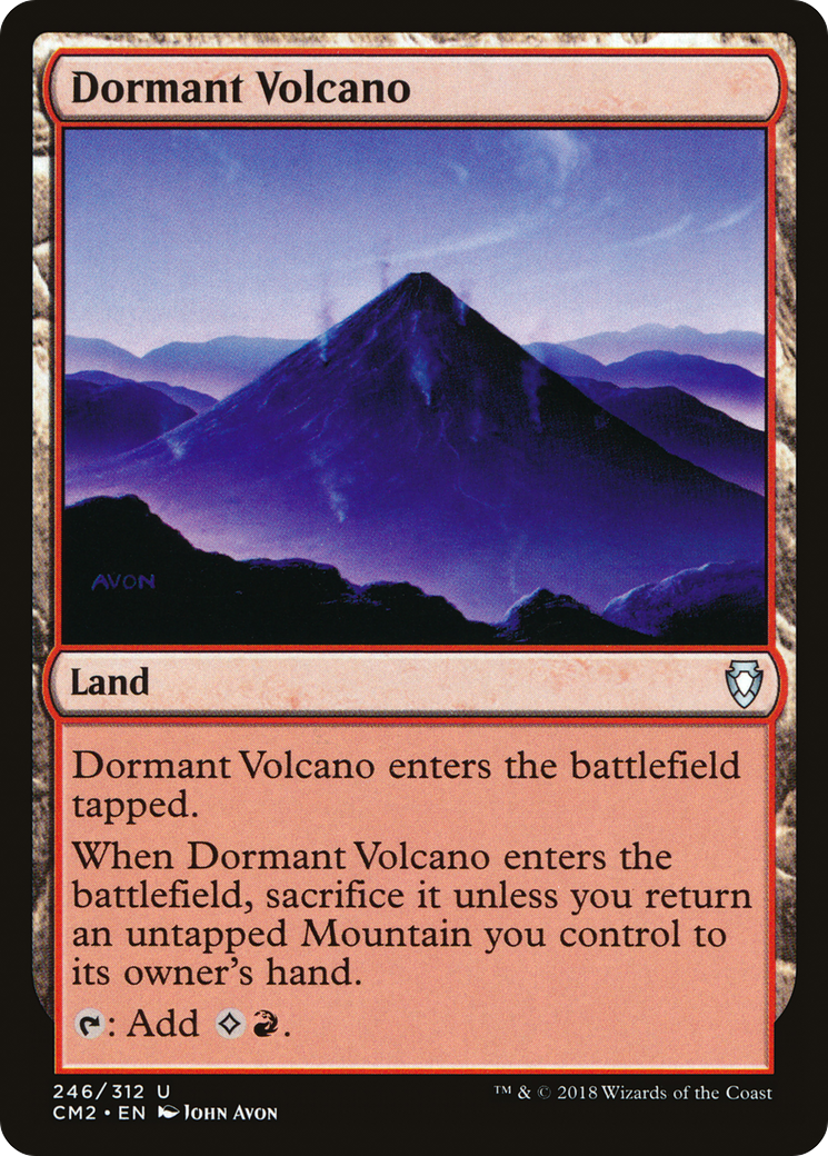 Volcan endormi (CM2-246) - Commander Anthology Volume II
