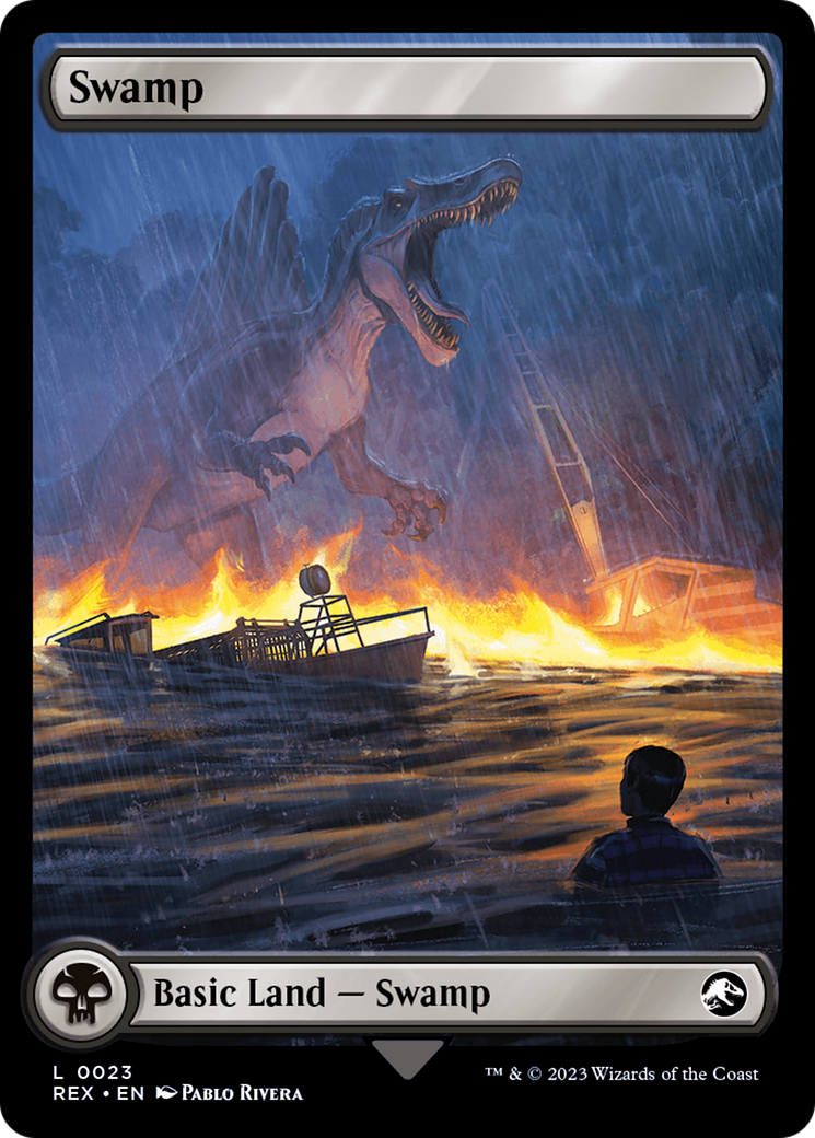 Swamp (REX-023) - Jurassic World Collection Foil