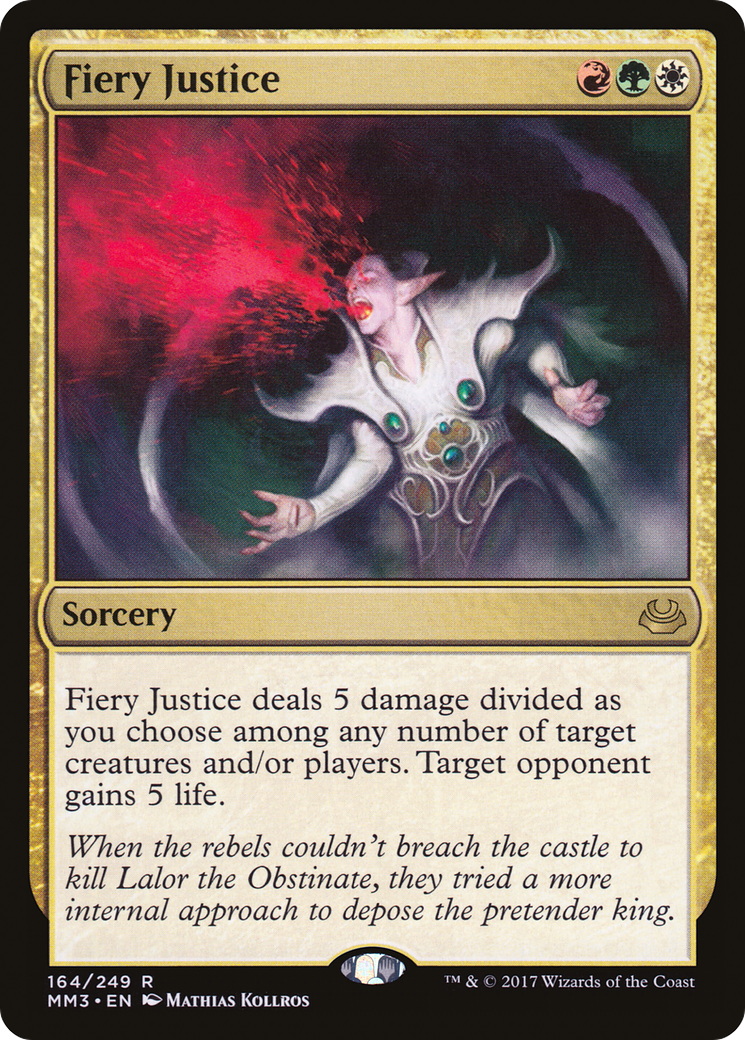Justice ardente (MM3-164) - Modern Masters 2017