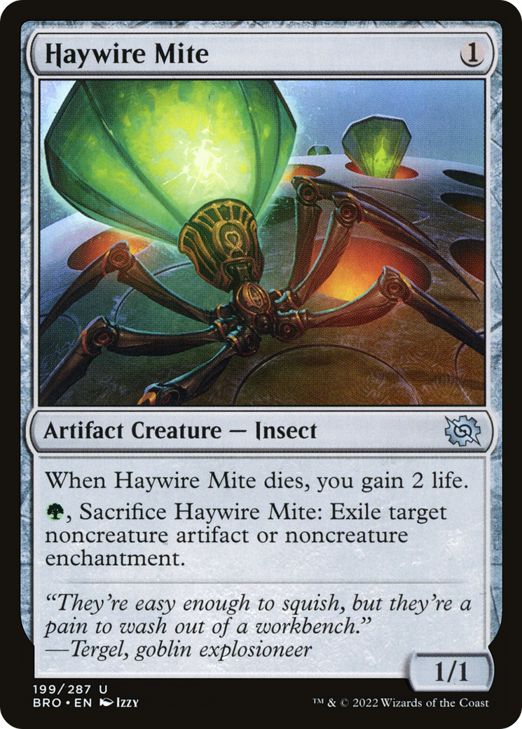 Haywire Mite (BRO-199) - The Brothers' War Foil