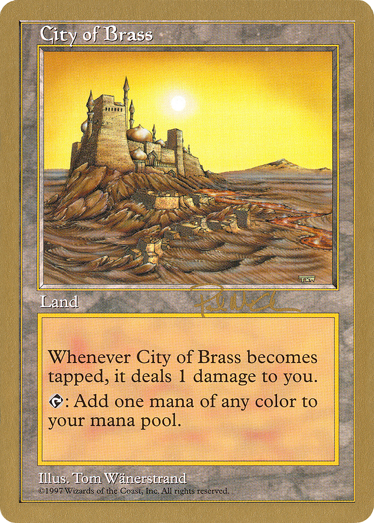 City of Brass - 1997 Paul McCabe (5ED) (WCD-PM413) - World Championship Decks 1997
