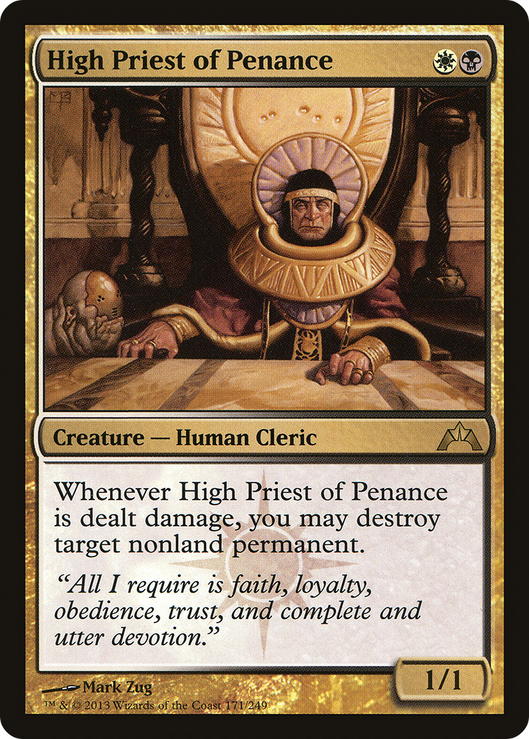 Grand Prêtre de la Pénitence (GTC-171) - Gatecrash Foil