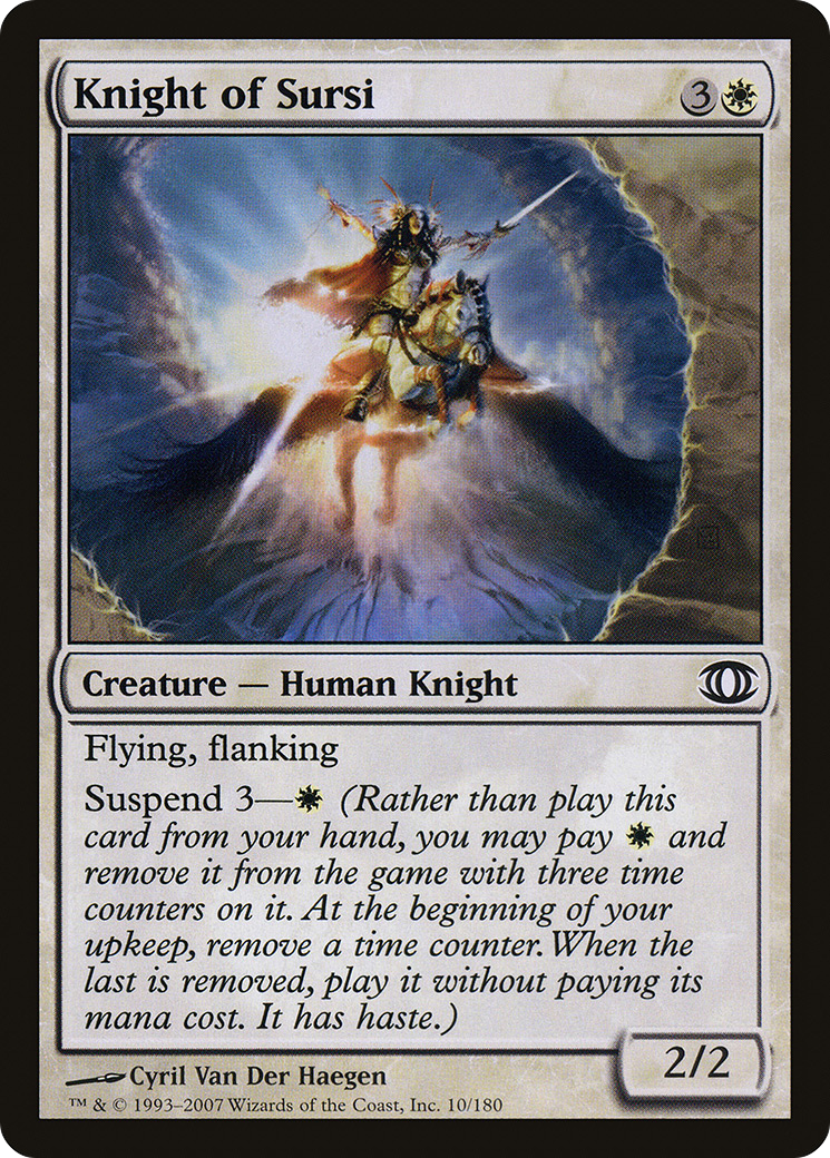 Chevalier de Sursi (FUT-010) - Future Sight Foil