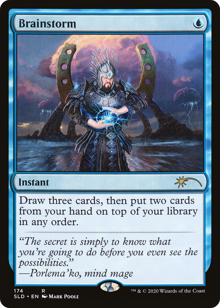 Brainstorm (174) (SLD-174) - Secret Lair Drop Foil