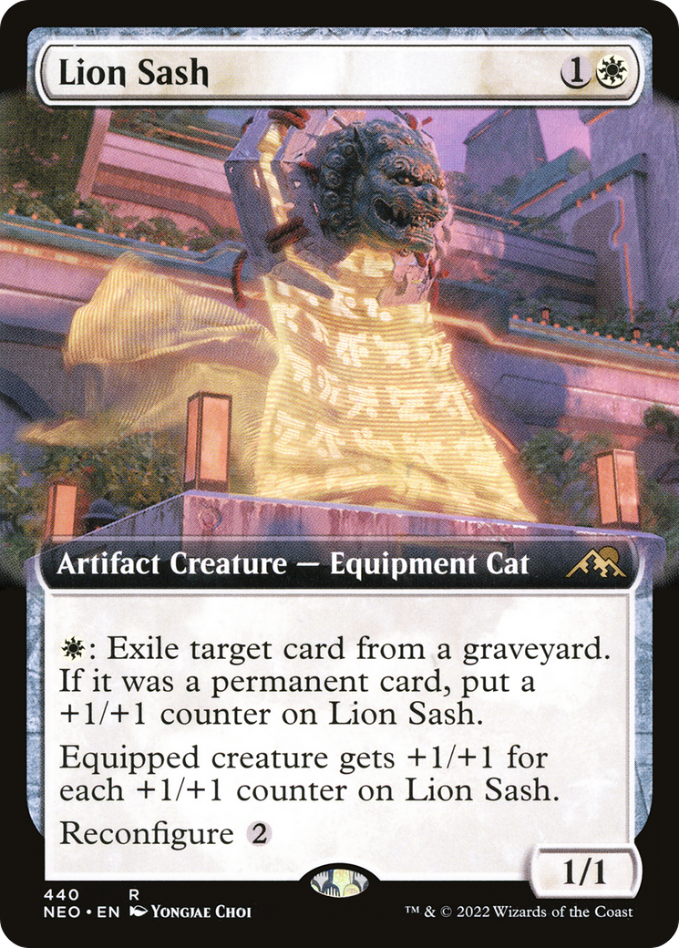 Ceinture Lion (NEO-440) - Kamigawa : Neon Dynasty (Extended Art)