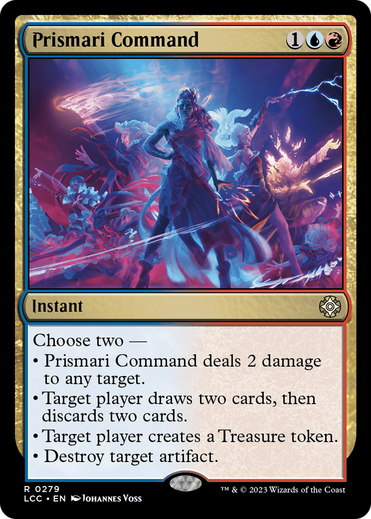 Prismari Command (LCC-279) - The Lost Caverns of Ixalan Commander