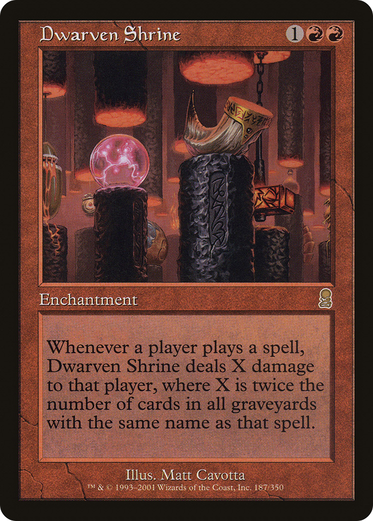 Sanctuaire des Nains (ODY-187) - Odyssey Foil