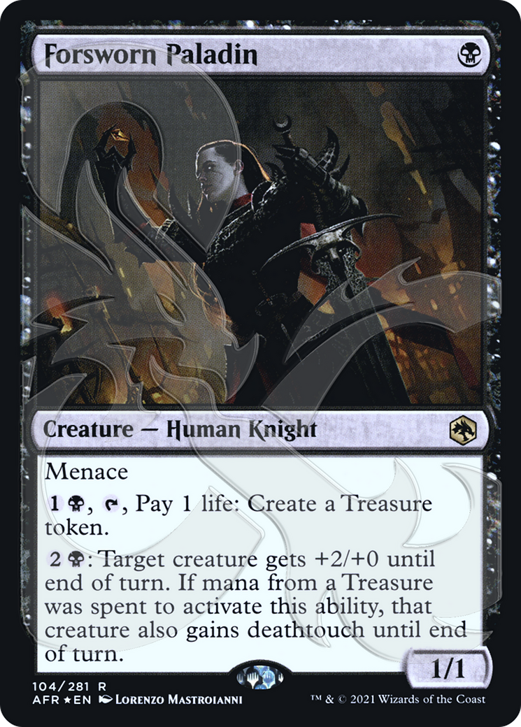 Forsworn Paladin (AFR&-104) - Adventures in the Forgotten Realms Promos Foil