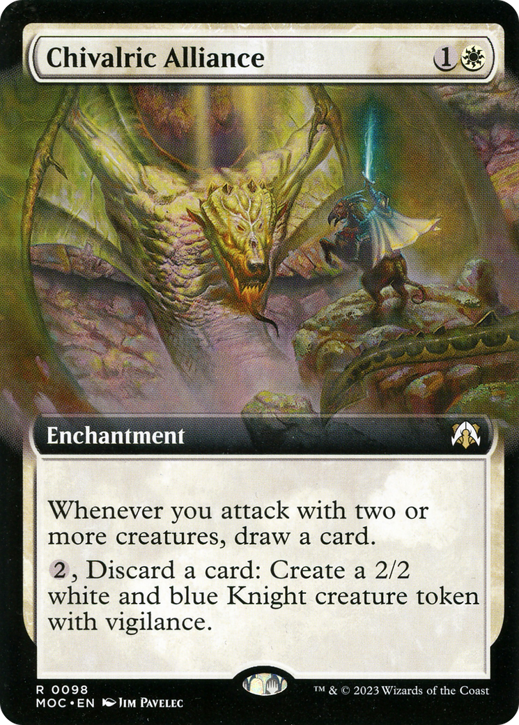 Alliance chevaleresque (MOC-098) - Commandant de la Marche des Machines : (Extended Art)