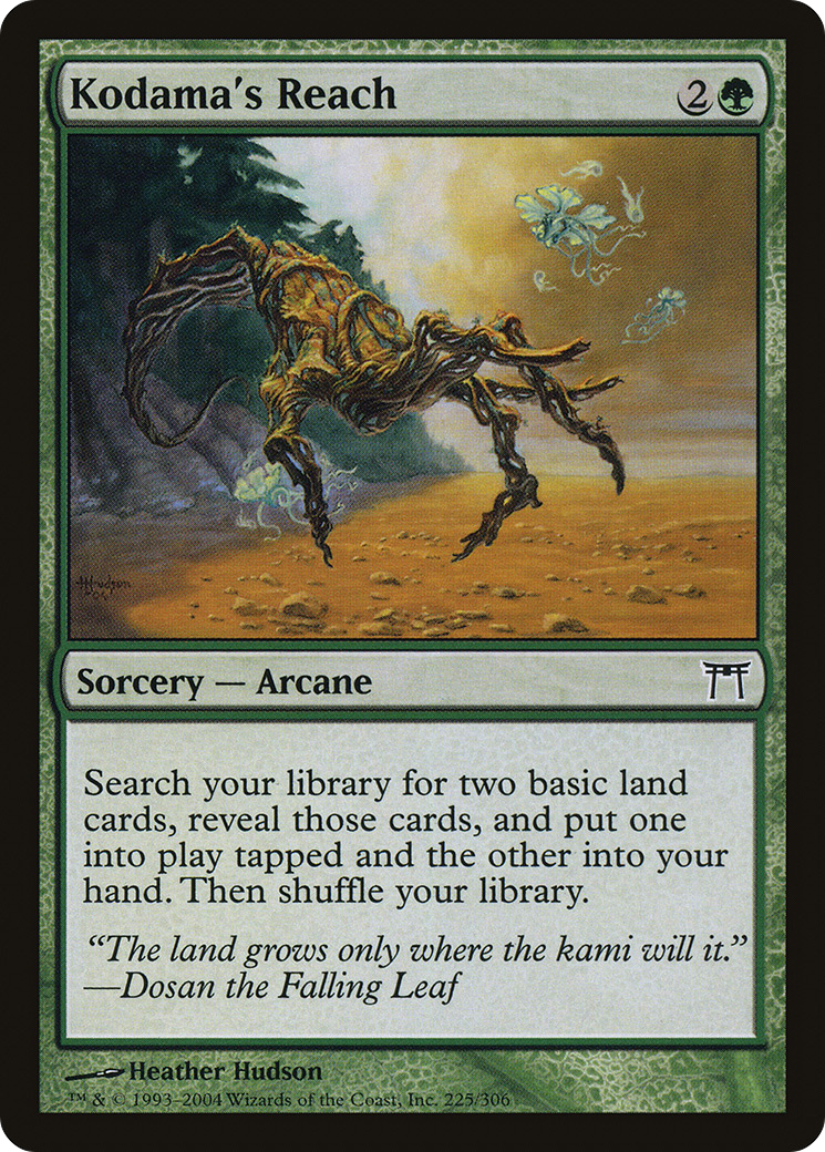Kodama's Reach (CHK-225) - Champions de Kamigawa Foil