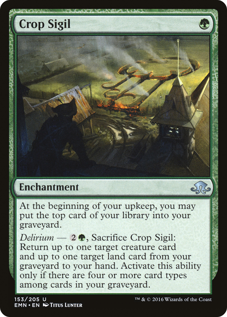 Crop Sigil (EMN-153) - Eldritch Moon Foil