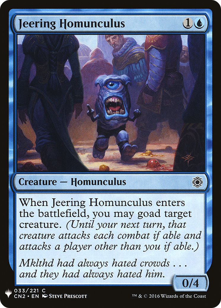 Jeering Homunculus (LIST-CN2-33) - The List