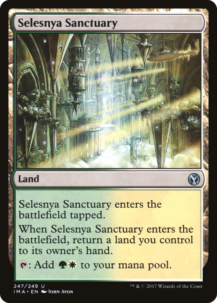 Selesnya Sanctuary (IMA-247) - Iconic Masters Foil