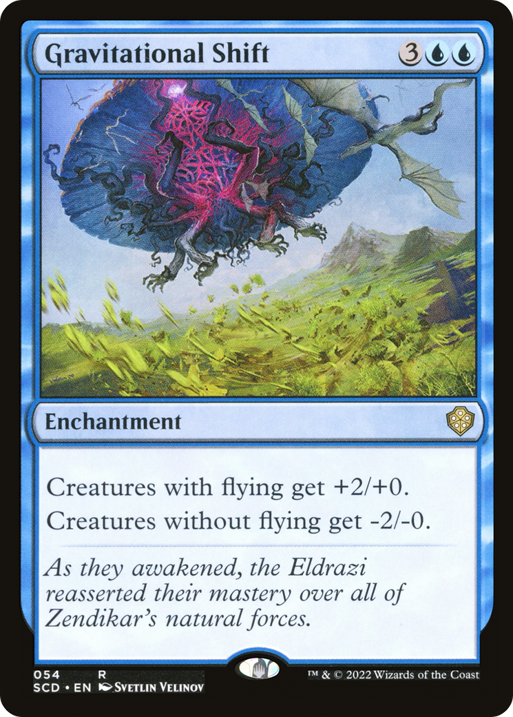 Gravitational Shift (SCD-054) - Starter Commander Decks