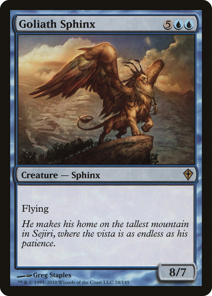 Sphinx Goliath (WWK-028) - Worldwake