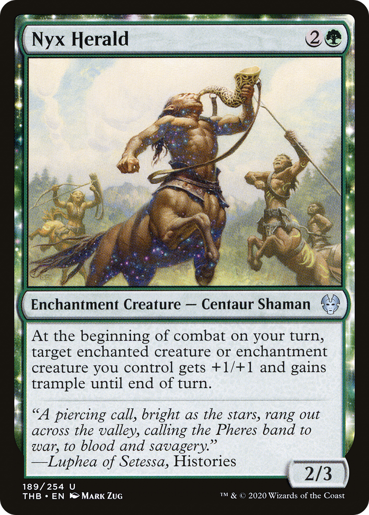 Nyx Herald (THB-189) - Theros Beyond Death : (enchantement) Foil