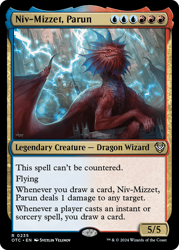 Niv-Mizzet, Parun (OTC-235) - Commandant des Hors-la-loi de Thunder Junction
