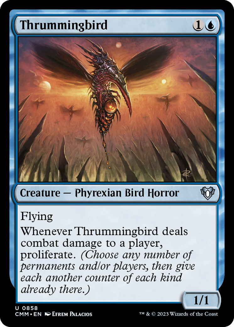 Thrummingbird (CMM-858) - Commander Masters