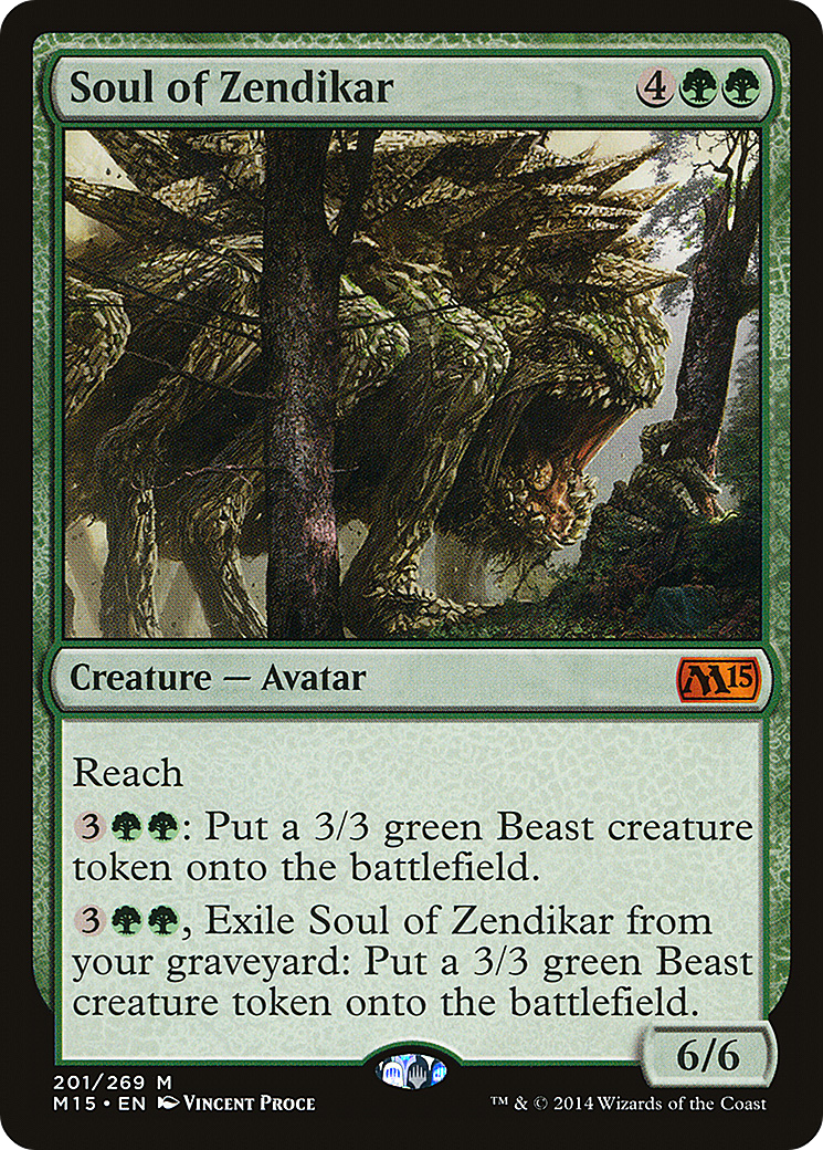 Soul of Zendikar (M15-201) - Magic 2015 Foil