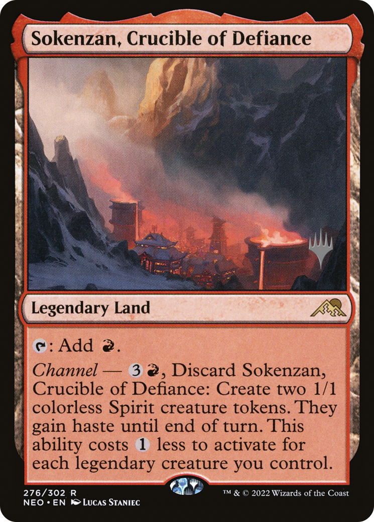 Sokenzan, Creuset de la Défiance (PNEO-276P) - Kamigawa : Neon Dynasty Promos Foil