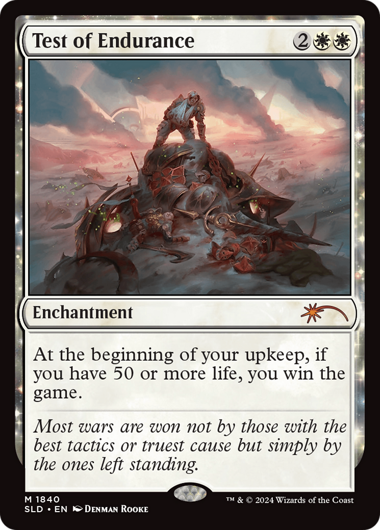 Test of Endurance (SLD-1840) - Secret Lair Drop: (enchantment)