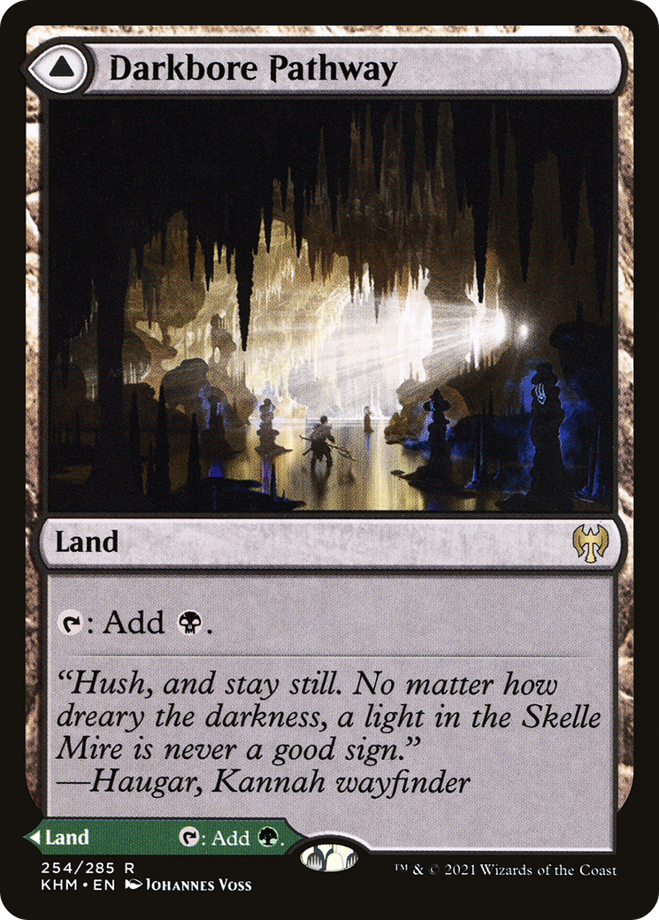 Chemin Darkbore // Chemin Slitherbore (KHM-254) - Kaldheim Foil