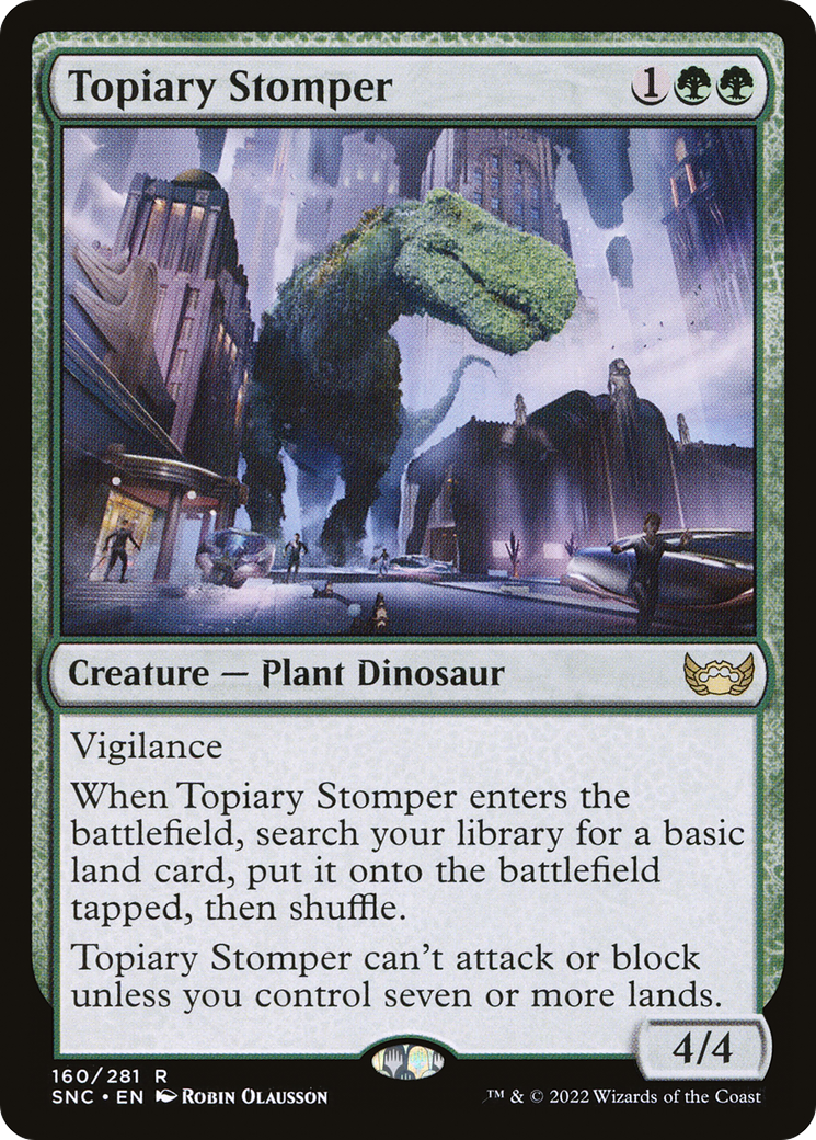 Topiary Stomper (SNC-160) - Rues de New Capenna