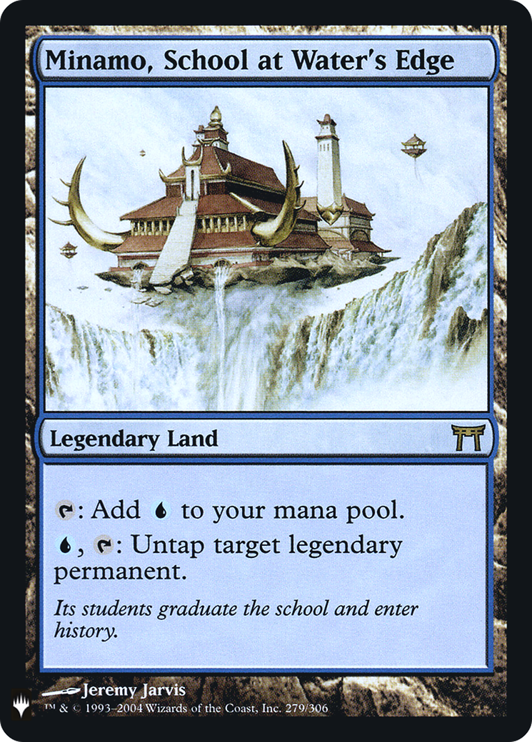 Minamo, School at Water's Edge (LIST-CHK-279) - The List Foil