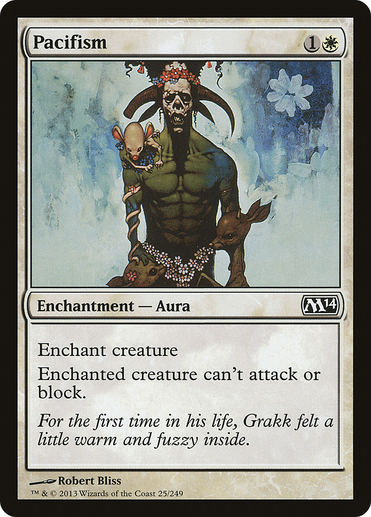 Pacifisme (M14-025) - Magic 2014 Foil