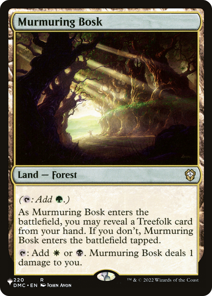 Murmuring Bosk (LIST-DMC-220) - The List