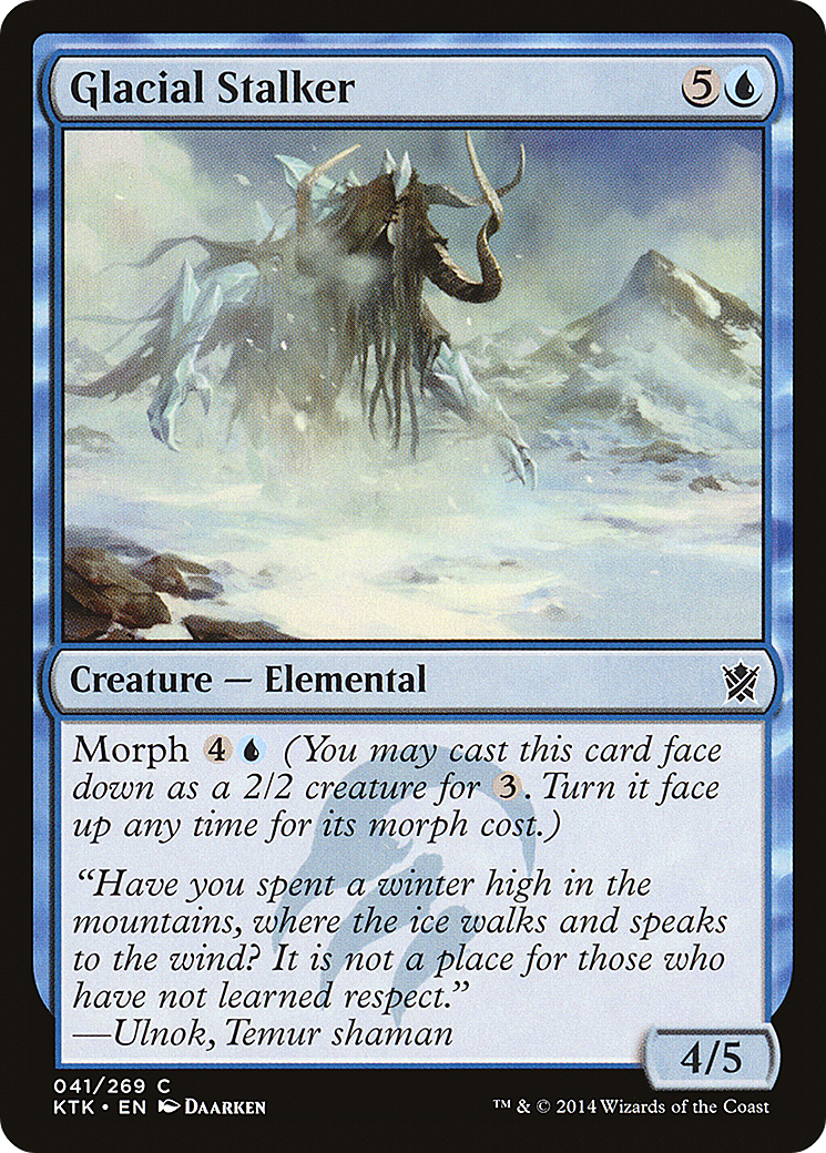 Traqueur Glacial (KTK-041) - Les Khans de Tarkir