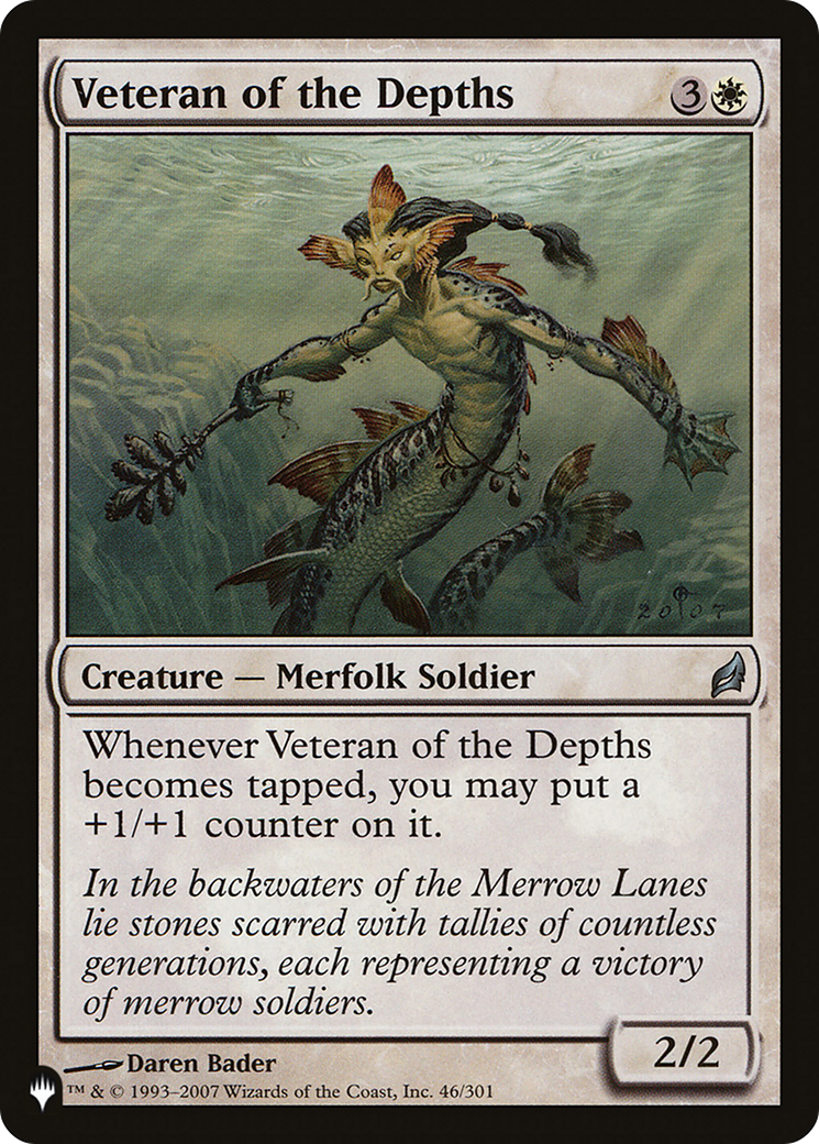 Veteran of the Depths (LIST-LRW-46) - The List