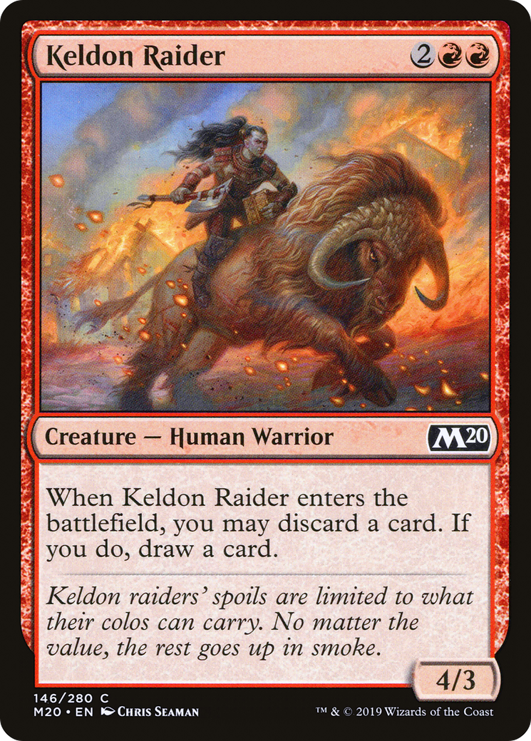 Keldon Raider (M20-146) - Core Set 2020