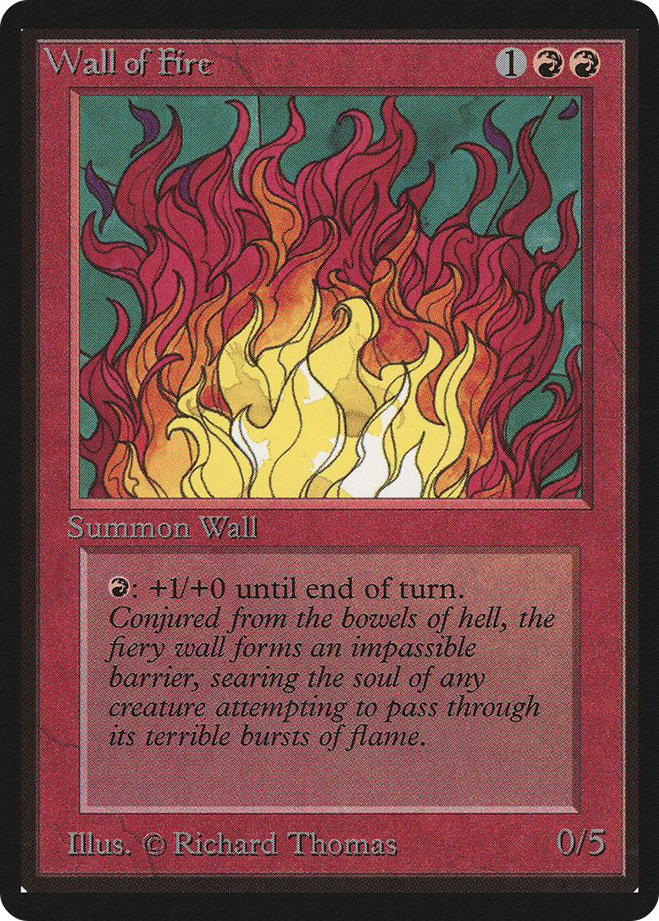 Wall of Fire (LEB-182) - Limited Edition Beta