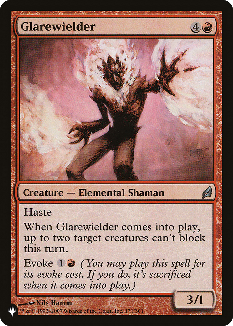 Glarewielder (LIST-171/301) - The List