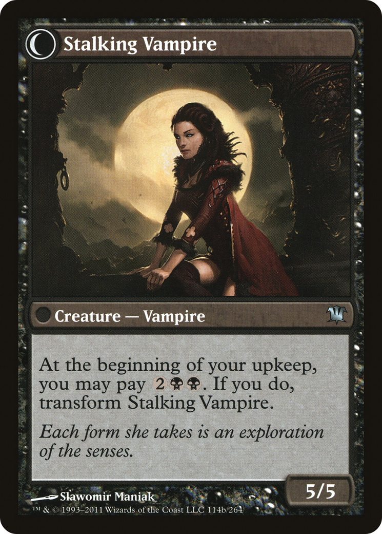 Screeching Bat (ISD-114) - Innistrad: (Double Faced Transform)
