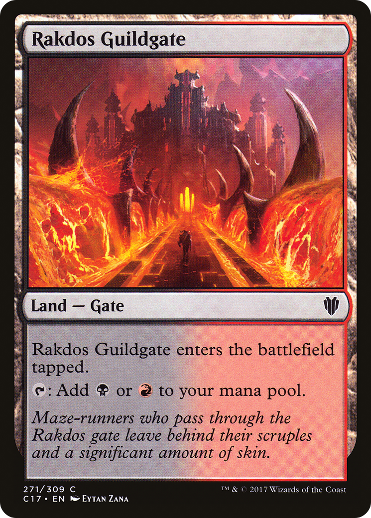 Porte de la guilde de Rakdos (C17-271) - Commandant 2017