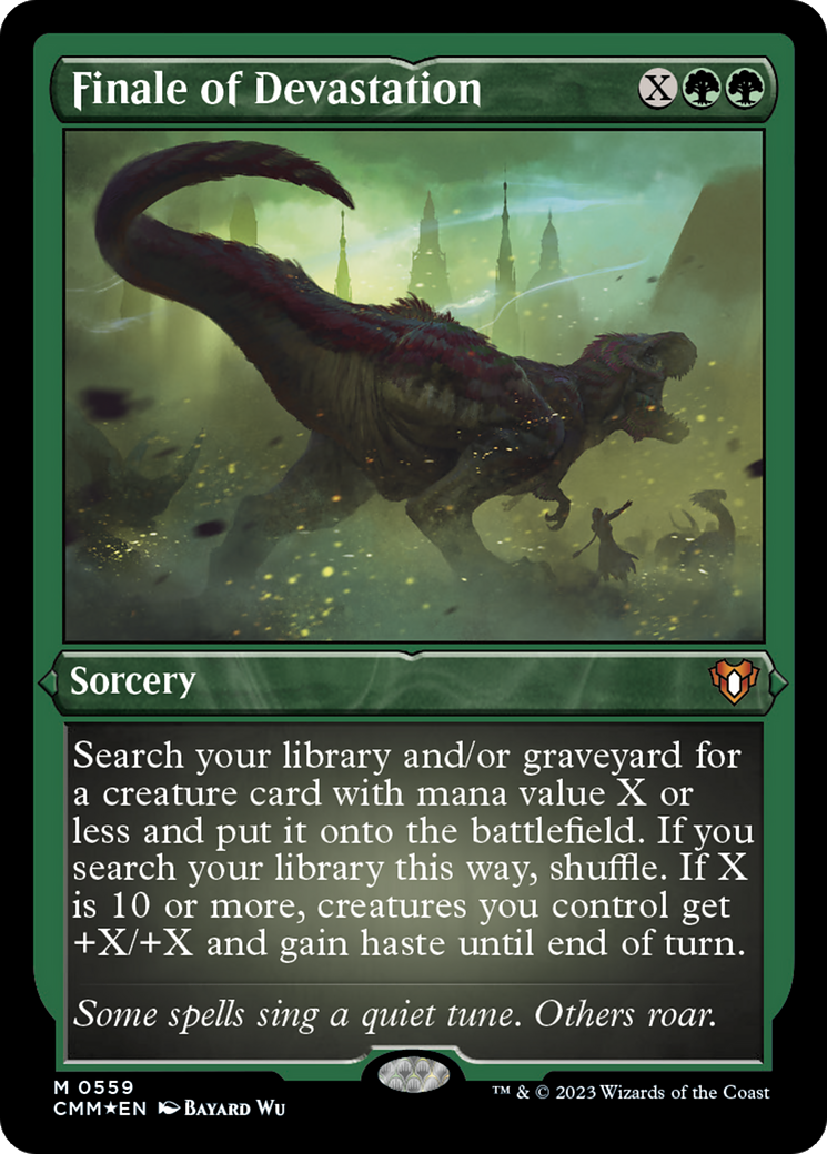 Finale de la dévastation (CMM-559) - Commander Masters Etched Foil